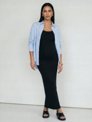 Shein Kék Csíkos Női Ing Gallérral M 1MA