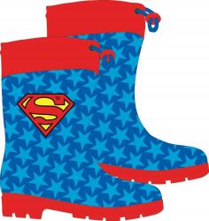 EplusM Gyerek Gumicsizma Lehúzóval Superman roz 25 26