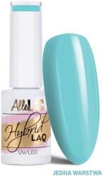 AlleLac Hibrid lakk Allelac 5g Ice Candy Türkiz Turquoise Nr18 (Lakier hybrydowy do paznokci 5ml turkusowy)