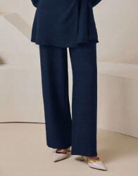 Shein Sötétkék Egyenes Nadrág 761 S06__M