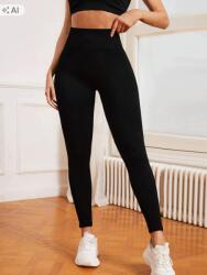 Shein Fekete Női Leggings Hosszú Klasszikus L 1