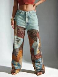 Shein Farmer Nadrág Mintás S06__W30/L