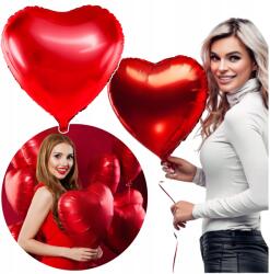 Jix Nagy Lufi Szív Piros Valentin Nap Party Dekoráció Hélium 1DB Latex
