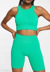 Pull&Bear Zöld Bordázott Leggings M/L Rxp
