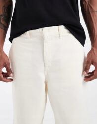  Asos Design Krémszínű Farmer Nadrág egyenes szárú zsebekkel B25 W32