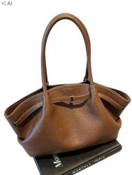 Shein Barna Bőr Utánzat Kézitáska S07__31X13X21CM