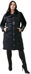 Karen Millen Kabát Öko Bőr Fekete 40 2Z2B5* 40 2_2 T5A (BKK03184)
