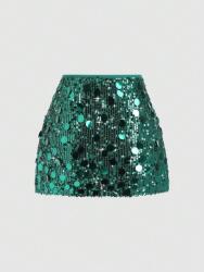 Shein Zöld Mini Szoknya VL8 S06__S