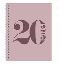  Jegyzettömb Planer /Rileys & Co Diary 2025 A5 Rózsaszín Szett 5 db