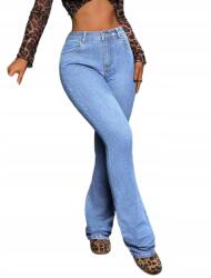Shein Kék Farmer Nadrág Harang N5L S06__L
