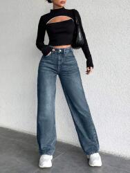 Shein Kék Farmer Nadrág 041 S06__XS