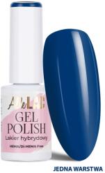 AlleLac Hibrid lakk Allelac 6g Led/uv Gel Polish Blues BL13 Navy Sötétkék (lakier hybrydowy do paznokci niebieski)