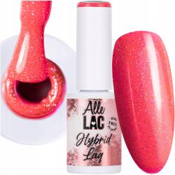 AlleLac Hibrid lakk Allelac 6g Led/uv Gel Polish Flash Glitter Pink (Lakier Brokatowy Na Karnawał Blask Drobinki)