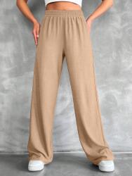 Shein Laza Bézs Casual Nadrág Magas Derékkal Tall XL 1MA