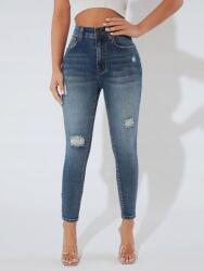 Shein Kék Farmer Nadrág G0P S06__M
