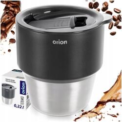 Orion Termikus acél bögre meleg hideg italhoz autós utazó 220 ml (8592381261368)