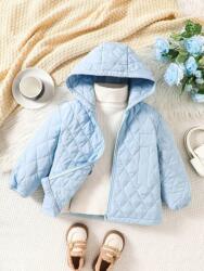 Shein Steppelt Kék Kabát 4PB S06__110/116