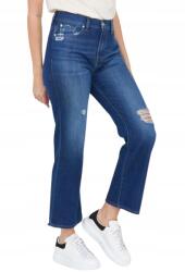 7 For All Mankind sötétkék farmer Riley Ankle Boot 29 (JSRA5550SI)