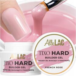 AlleLac Körömhosszabbító Építő Zselé Allelac 45g Hard Builder French Rose (Żel do paznokci budujący twardy 45g tixo)