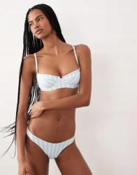 Free Society bikini felső csíkos mintával B23 Xs