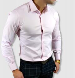 Espada Klasszikus slim fit ing rózsaszín elegáns ESP06 3XL
