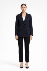 Karen Millen Sötétkék Kétsoros Flip-flop Blézer 52 B1A