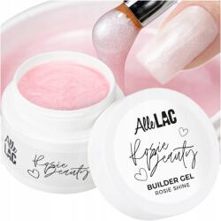AlleLac Körömhosszabbító Építő Zselé Allelac 45g Rosie Beauty Rosie Shine (Żel budujący do paznokci tixo rosie 45g)