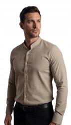 EGO MAN Slim fit ing állógallérral alkalmi bézs szerkezet EGO01 M