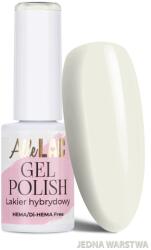 AlleLac Hibrid lakk Allelac 6g Led/uv Gel Polish Whites W9 Ivory Milk (lakier do paznokci mleczno-biały)