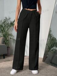 Shein Fekete Casual Nadrág Bfo S06__L