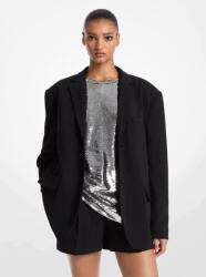 Michael Kors Hosszú Ujjú Gombos Női Blézer Fekete Xs/s Qaa (MF41094ENX)