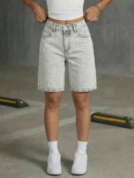 Shein Szürke Farmer Rövidnadrág S06__M