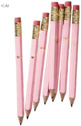 Shein Rózsaszín Ceruza Radírral 10-PACK S07 (ss260205153117501353863)