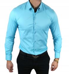 Espada Klasszikus slim fit ing türkiz elegáns ESP06 S