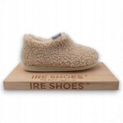 IRE SHOES Gyerek gyapjú papucs báránygyapjúból Ire Shoes meleg puha 25/26