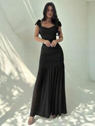 Shein Fekete Maxi Ruha Fodros S3W S06__L