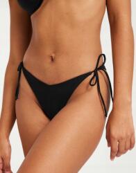 Nelly Fekete Bikinialsó Megkötős Ráncoló Mqk B22__L