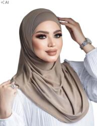 Shein Bézs Hidzsáb Fejkendő S07__ - allegro - 1 645 Ft