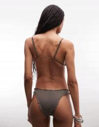Weekday Szürke Bikini Alsó Ráncos B23 Xs