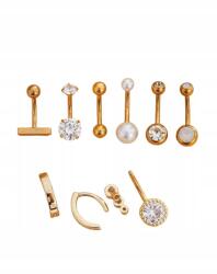 Shein Köldök Piercing 9-PACK 3VP S07