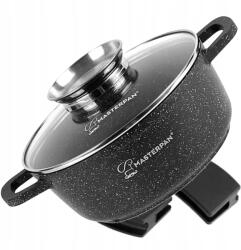 Masterpan Hagyományos Márvány Edény Aroma Knob 4, 5 l 24 cm Indukciós Masterpan 2115 (MP-2115)