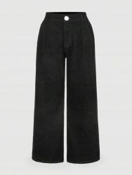 Shein Fekete Farmer Nadrág D8Y S06__46