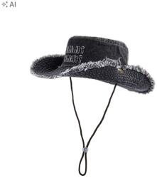 Shein Szürke Kalap Díszítéssel S07__58