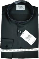 Espada Elegáns ing slim fit állógallérral fekete 175-182 cm magas ESP013 XL (ESP06)