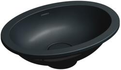 Omnires Shell M+ 38x25 cm matt black (SHELL380UPBLV)