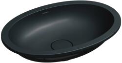 Omnires Shell M+ 48x31 cm matt black lava (SHELL480UPBLV)