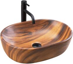 Rea Amelia 48x34,5 cm matt brown/wood imitation (REA-U5060)