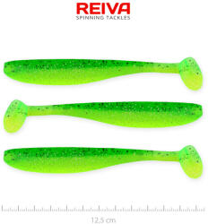  Reiva Flash Shad Poison zöld 12, 5 cm 9, 35 g 3 db/csomag gumihal