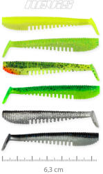  Nevis Impulse Shad 6szín 6 szín 6, 3 cm 1, 77 g 6 db/csomag gumihal