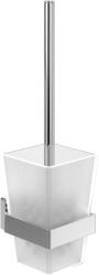 Villeroy & Boch Elements Striking - Perie WC de perete cu suport, sticlă/crom TVA15201700061 (TVA15201700061)